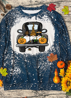 Women's Round Neck Long Sleeve Sweater