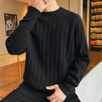 Trendy Thick Round Neck Sweater for Unique Style