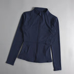 Long Sleeve Slim-Fit Fitness Jacket