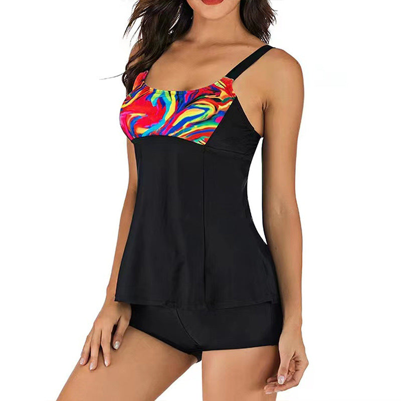 Women's Plus Size Striped Bikini Swimsuit 2022