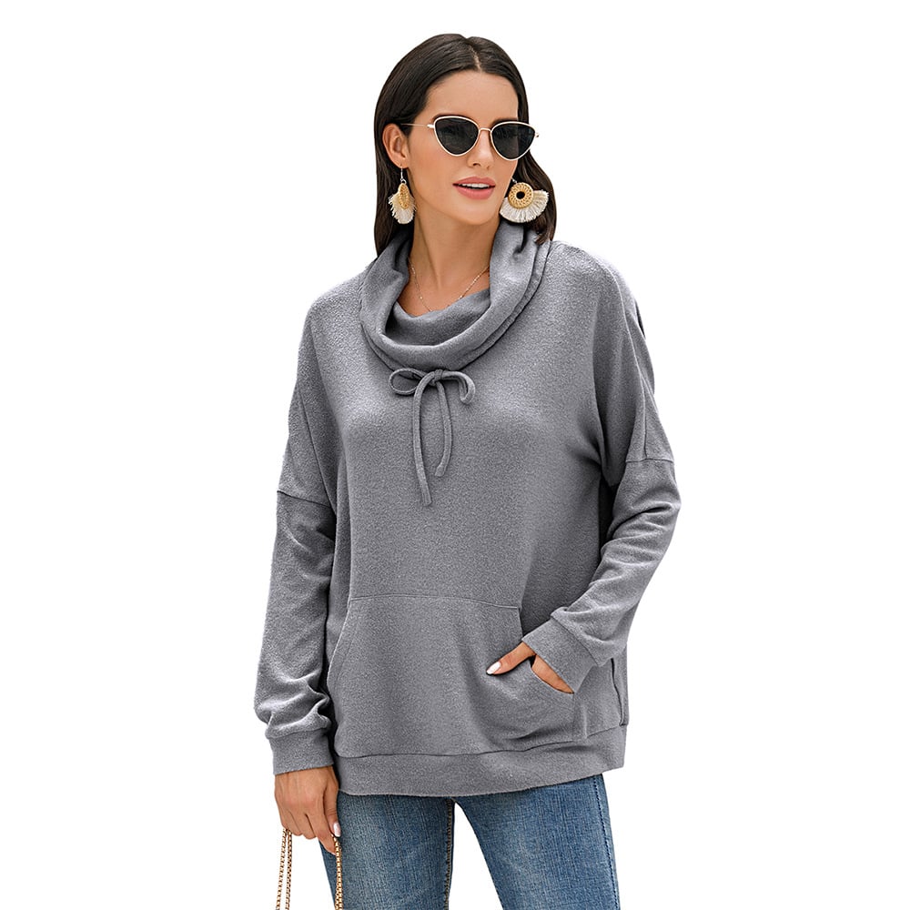 Loose Long Sleeve Cashmere Pullover Sweater for Women | Streetwear
