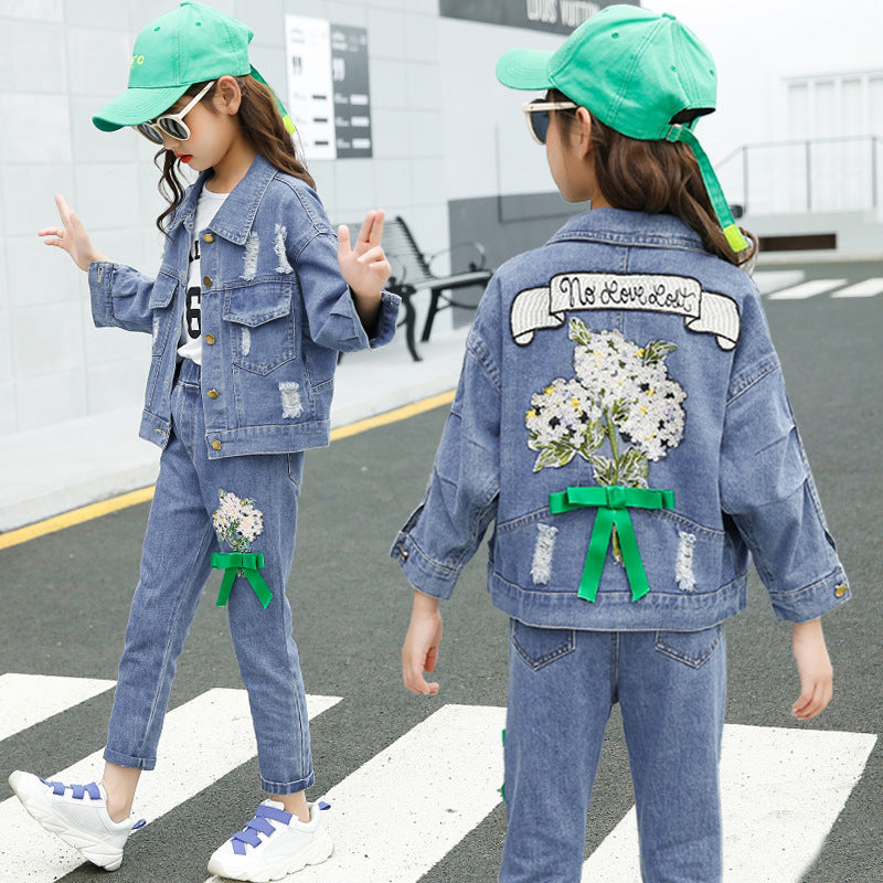 Cute and Comfortable Denim Jacket for Girls