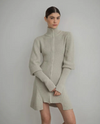 Women's Casual Thick Zipper Sweater