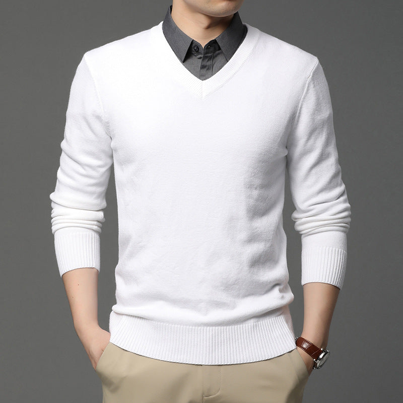 Long Sleeve Base Layer Shirt for Middle Aged Men