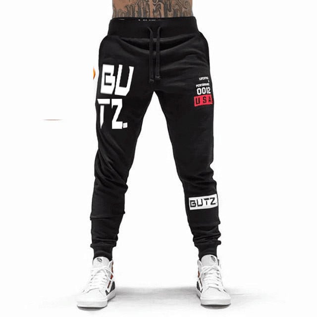 Men's Fleece Sweatpants in European and American Style