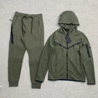 Men's Casual Hooded Sweater Set