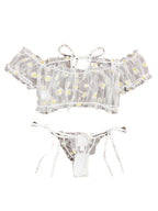 New European and American Lace Lingerie Set (2 Pieces)