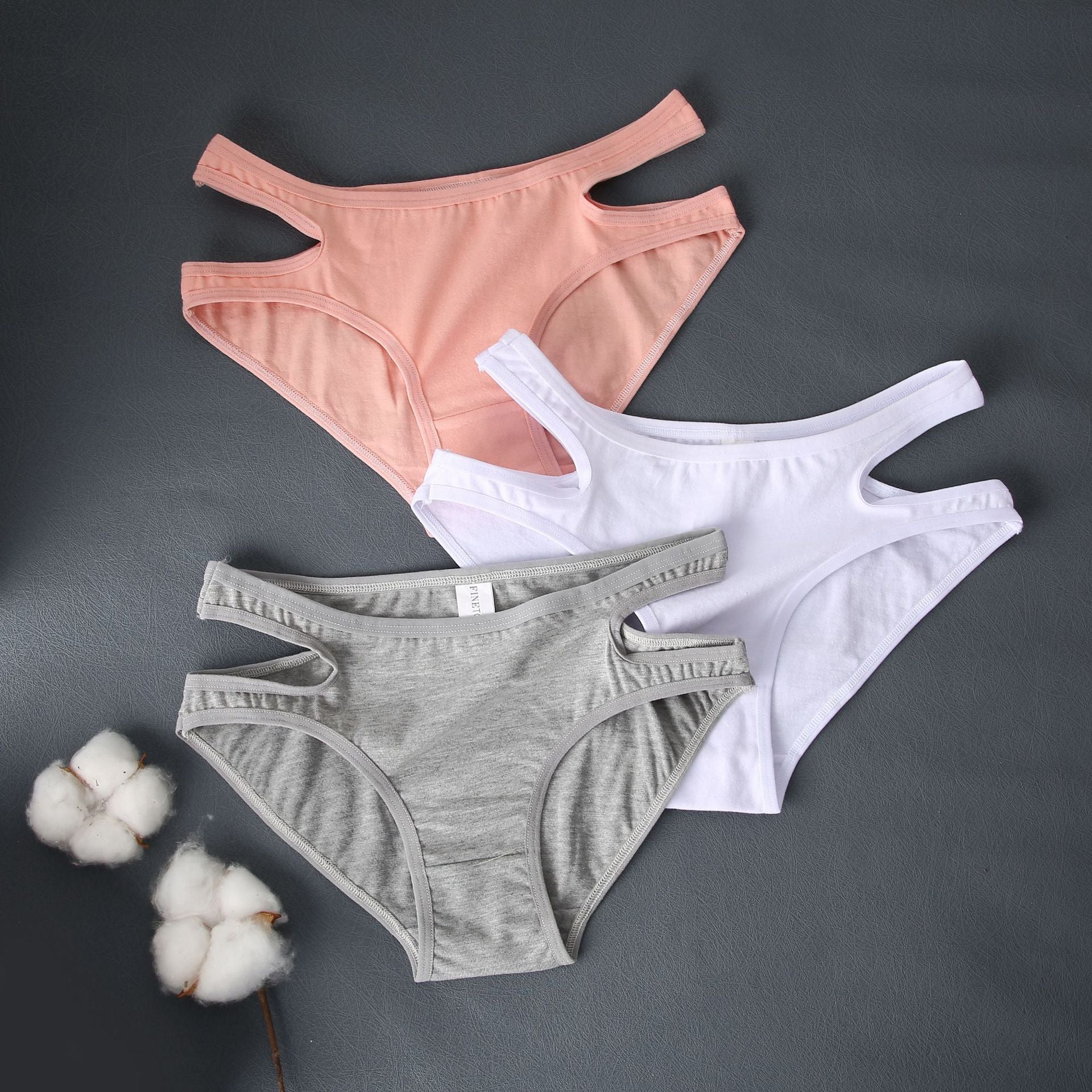 Breathable Cotton Ladies' Sexy Hot Buttocks Panties