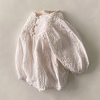 Embroidered Foreign Style Bodysuit for Infants & Toddlers