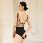 Mesh Floral Ballet Bodysuit