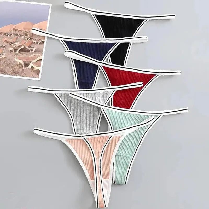 Women's Invisible Seamless Thong Underwear - High Elastic