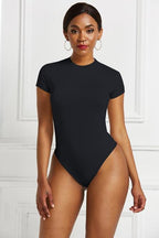 Women's Summer Short-Sleeve Stretch Bodysuit