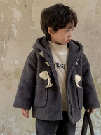 Autumn Winter Baby Lamb Wool Coat