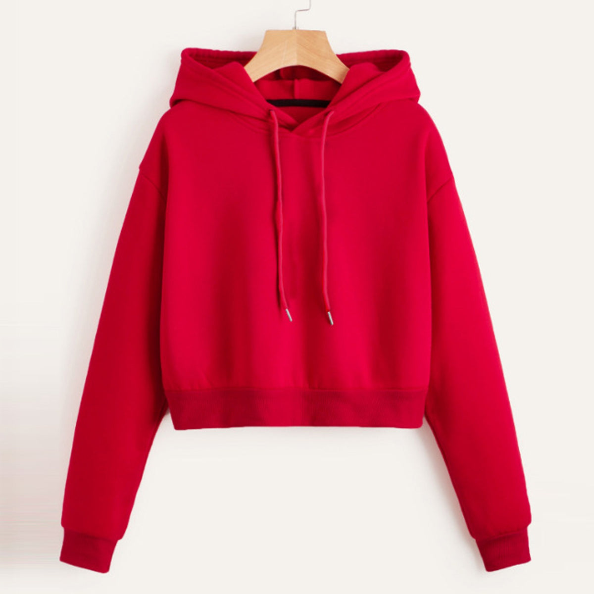 Fashionable Artistic Eyelash Print Hooded Sweatshirt
