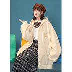 Cubs Women's Sports Jacket - Casual Loose Cardigan