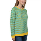 Women's Tropical Pineapple Print Sweatshirt | Streetwear