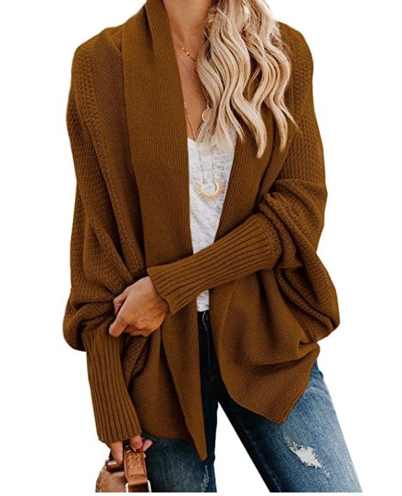 Women's Large Size Knitted Cardigan - European Style