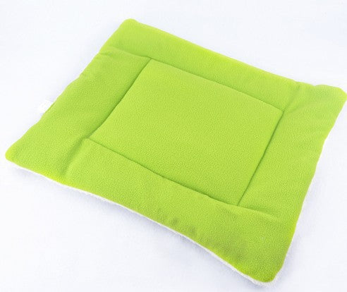 Pet Cooling Mat with Candy Color Fleece Blanket