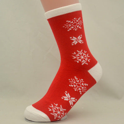 Santa Claus Holiday Gift Fashion Socks for New Year