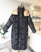 Thick Super Long Women's Down Padded Jacket