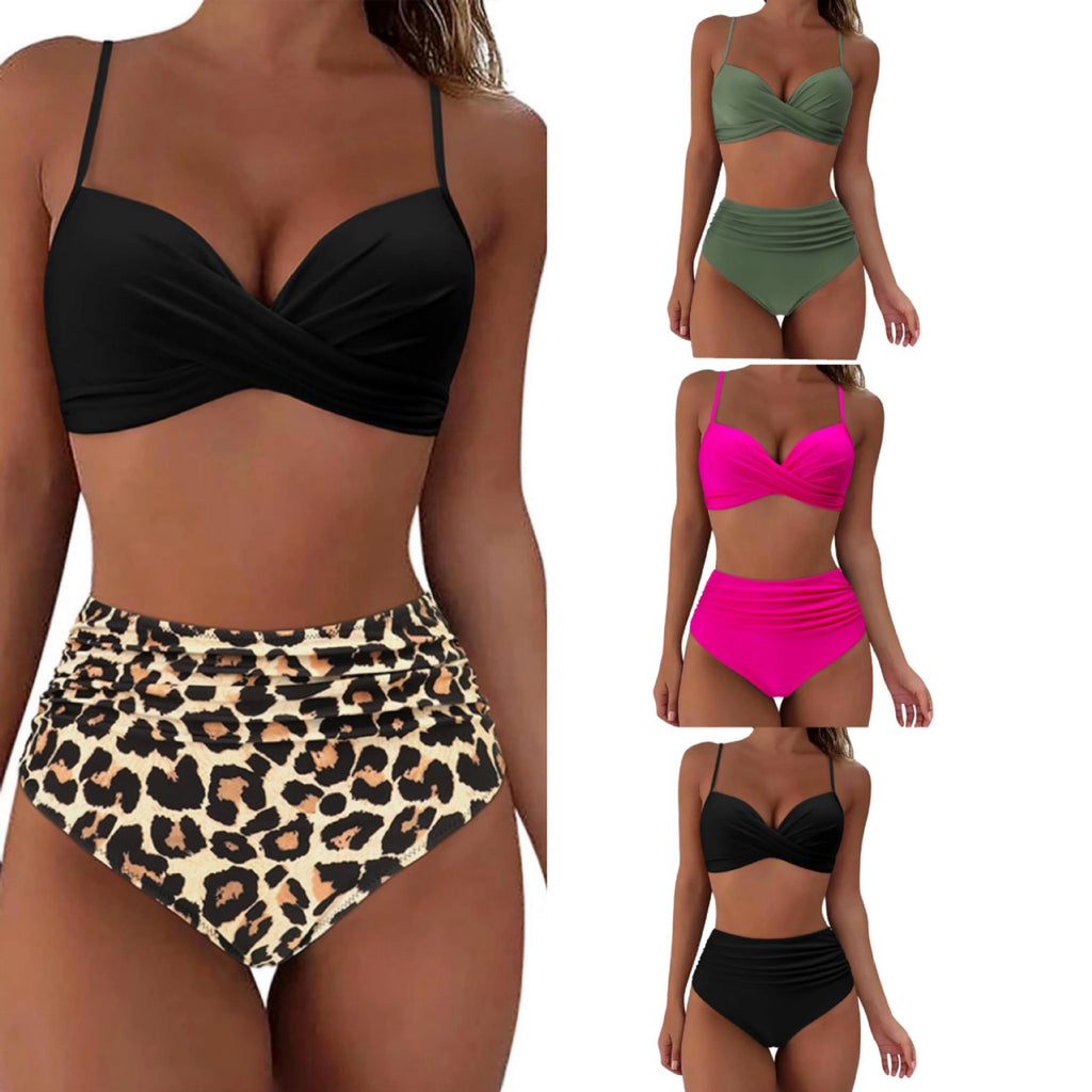 2023 Women's High-Waisted Sexy Bikini Swimsuit