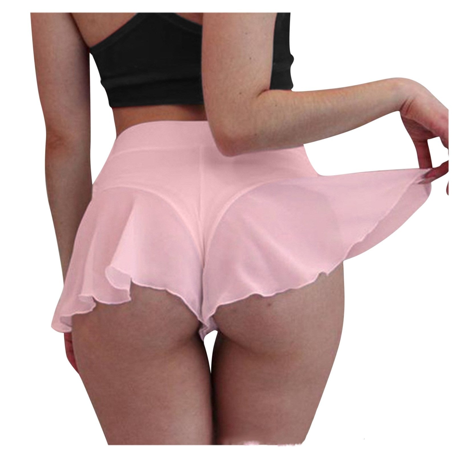 Ladies Ruffle Dance Shorts