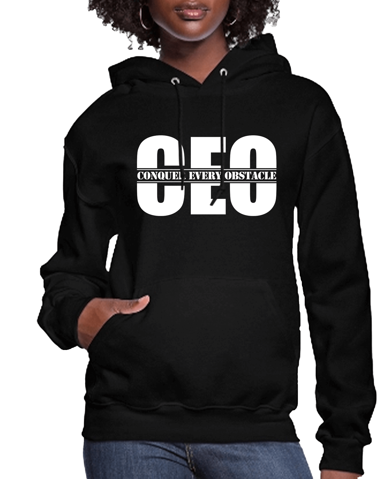 Conquer Every Obstacle CEO Women’s Hoodie | Streetwear