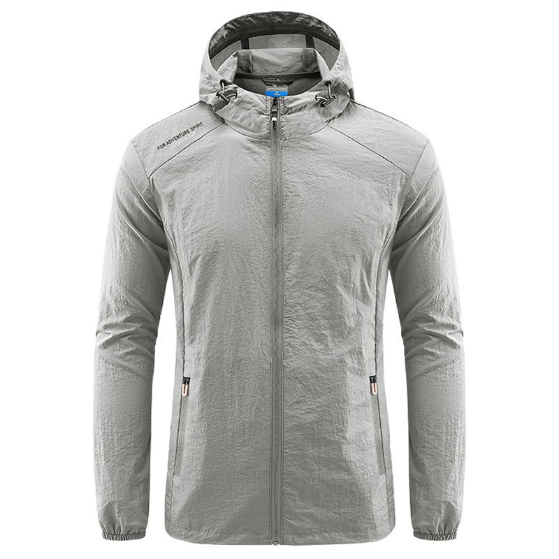 Packable Lightweight Men's Sun Protection Jacket