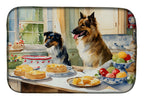 Belgian Tervuren Christmas Cookies Dish Drying Mat