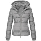 Slim Korean Hooded Loose Cotton Jacket