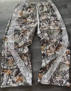 Striped Fleece Lined Pants