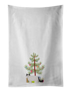 Ragamuffin Cat Christmas Kitchen Towel Set of 2