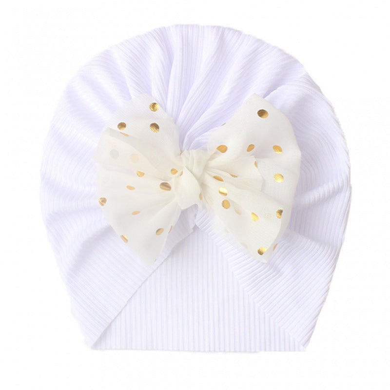 Children's Bow Knot Pullover Hat