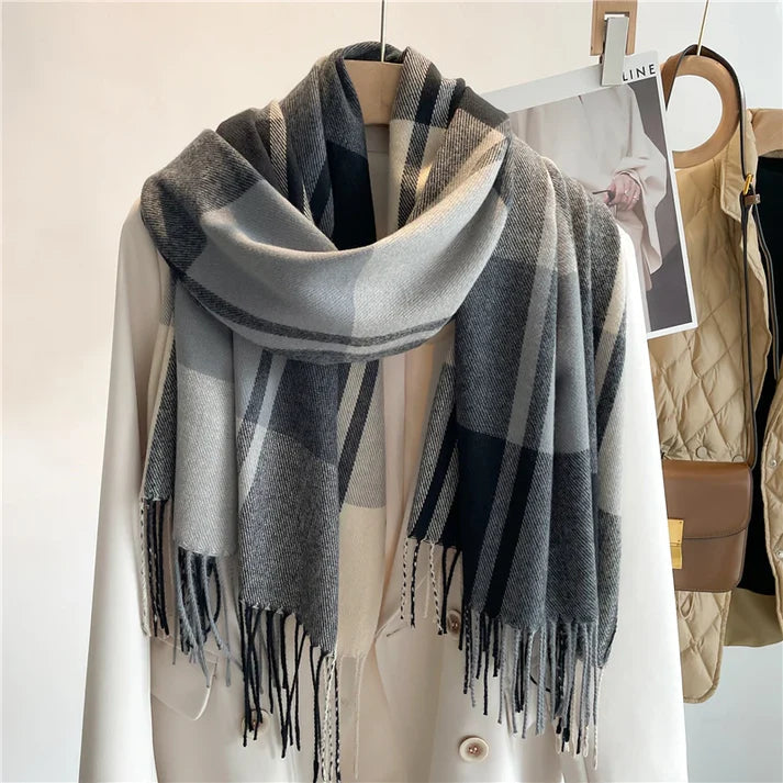 Eldrid Checkered Scarf for Women (One Piece)
