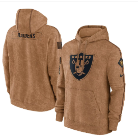 Las Vegas Raiders Salute to Service Hoodie (Custom Jersey) | Streetwear