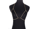 Rhinestone Bralette Body Chain