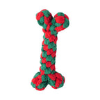 Cotton Thread Dog Toy - Christmas Tree Gift Doll
