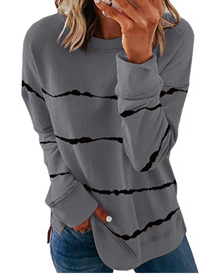 Yellow Thin Cotton Solid Dark Pullover Sweater | Streetwear