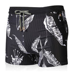 Men's Tropical Print Swim Trunks
