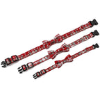 Christmas Pet Dog Collar Hat with Snowflake Bowtie