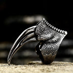 Men's Stainless Steel Claw Ring