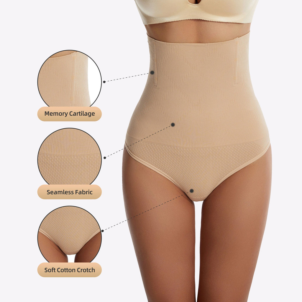 Women’s High-Waist Tummy Control Shaping Thong