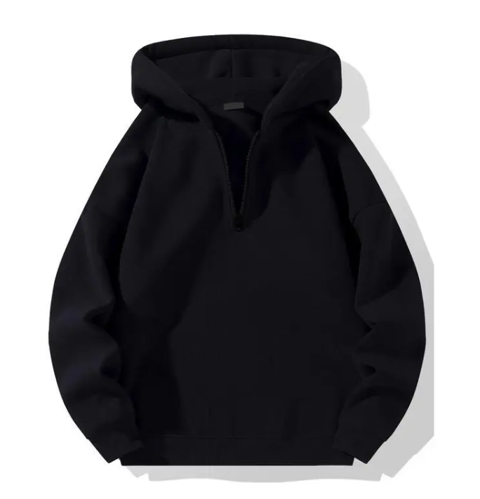 Autumn And Winter Men's Zipper Hoodie Loose Sports Sweater | Streetwear