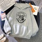Casual Loose-Fitting Hoodie Sweater with Print Design | Streetwear