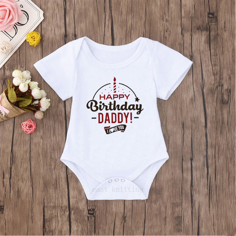 Baby Princess Short Sleeve Bodysuit for Infants XH349GY
