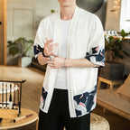 Men's Mid-Length Windbreaker for Spring and Fall