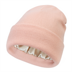 Knitted Wool Hat | Embroidered Cap