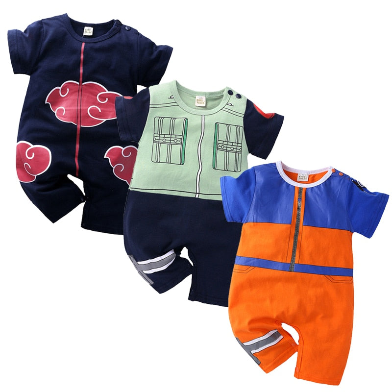 Summer Cartoon Baby Bodysuit for Infants and Toddlers