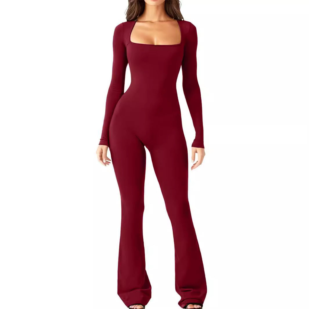 2023 Women's Long Sleeve Bodysuit with High Stretch