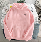 Fleece Hoodie for Women - Loose Fit Fall/Winter Top | Streetwear